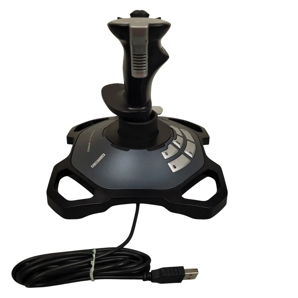 Logitech Force 3D Pro + Saitek Cyborg Gold Joystick Bundle For Parts Or Repair